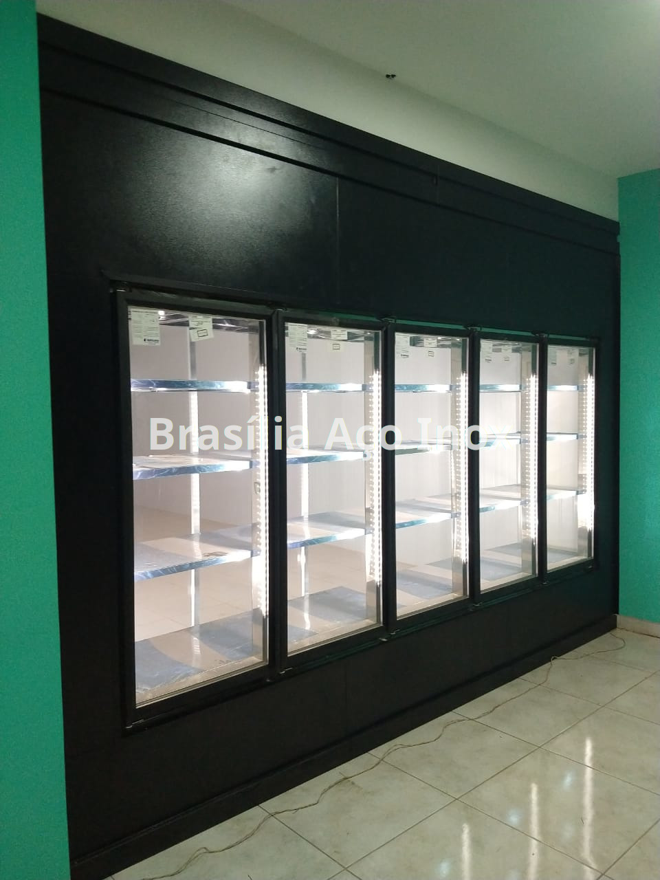 Câmara Fria Expositora. Walkin Cooler. Imagem 18