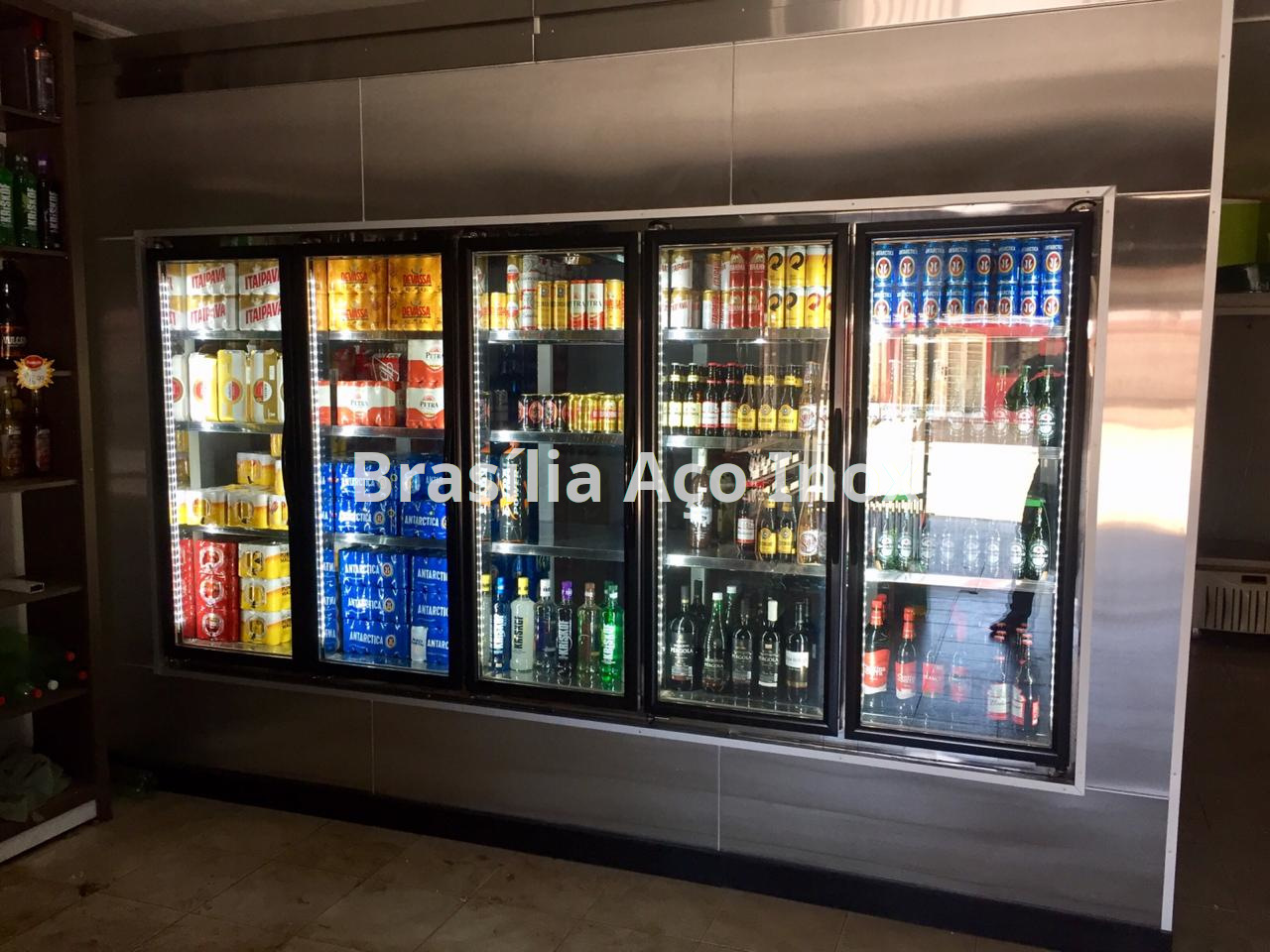 Câmara Fria Expositora. Walkin Cooler. Imagem 29